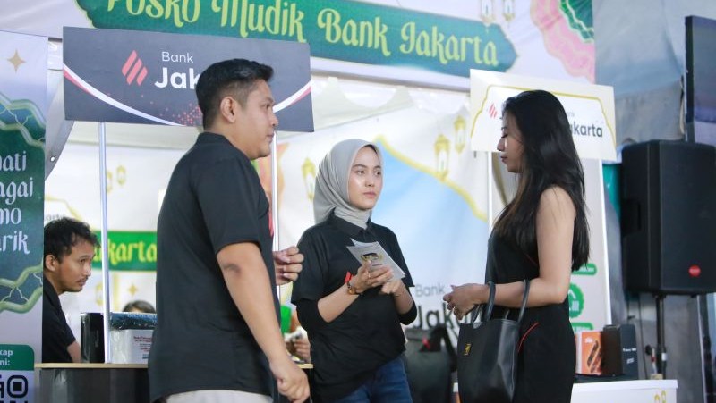 Posko Mudik bank Jakarta