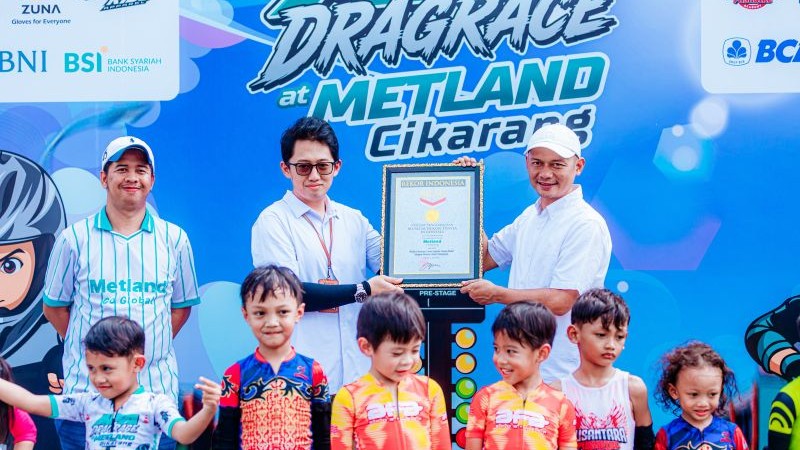Rekor MURI Metland Cikarang