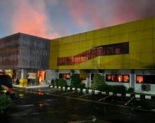 Kantor BPN Karawang Terbakar